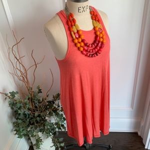 Free People NWT Women's Racer Back Knit Dress